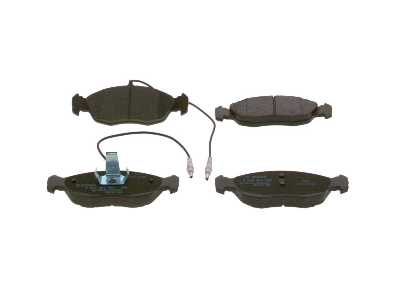 BOSCH 0 986 461 764 Тормозные колодки PEUGEOT 306