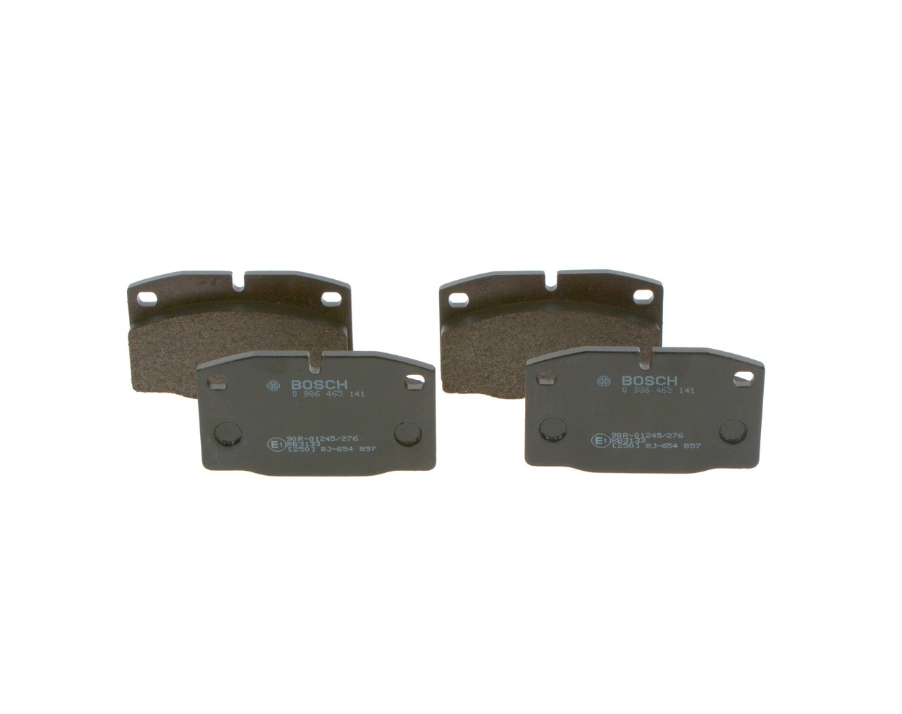 BOSCH 0 986 465 141 Brake pads VAUXHALL Astra Mk II CC (T85) 1.6 S Petrol 90 hp 1986 price