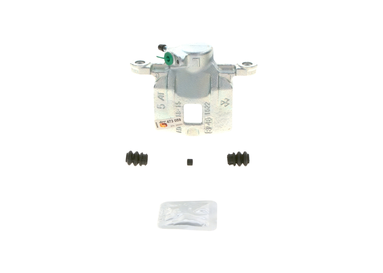 BOSCH 0 986 473 059 Pinzas Opel Vectra C Caravan trasera y delantera