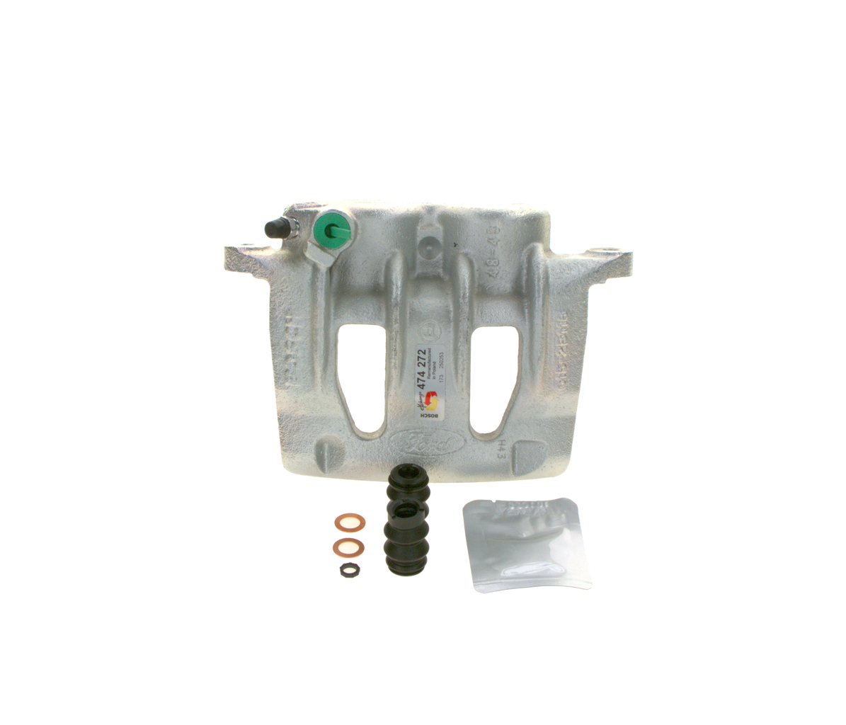 BOSCH 0 986 474 272 Bremssättel FORD Transit Mk5 Bus (V184, V185) 2.0 TDCi Diesel 125 PS 2005