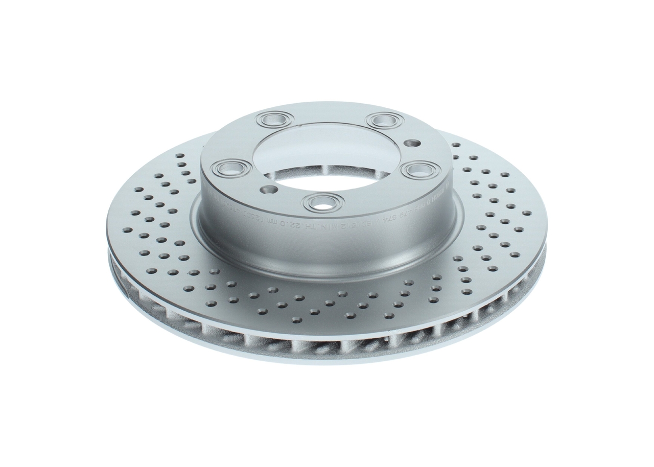 BOSCH 0 986 479 674 bremseskiver Porsche Boxster 987
