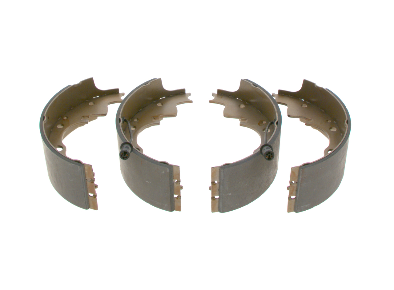BOSCH 0 986 487 375 Kit de zapatas de frenos Iveco Daily II Camión de plataforma delanteras y traseras