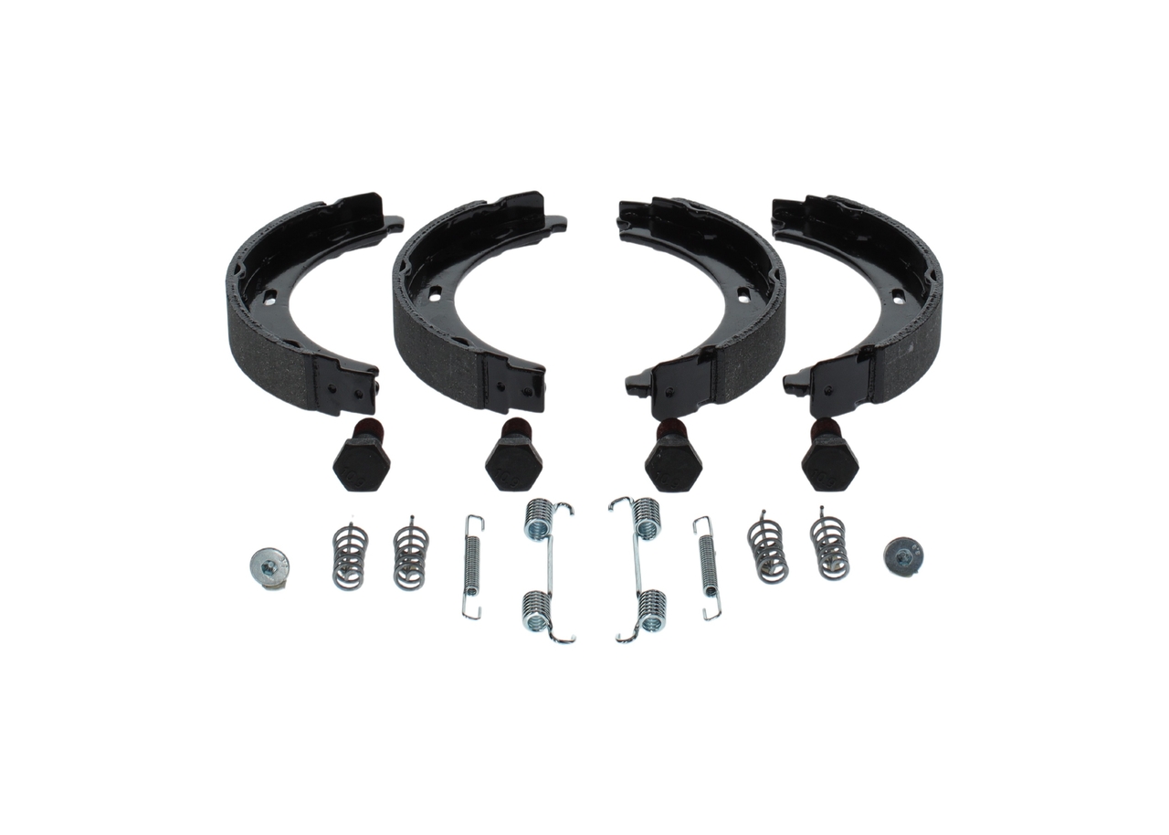 Mâchoire de frein de stationnement Mercedes S210 prix 2001: BOSCH 0 986 487 584v
