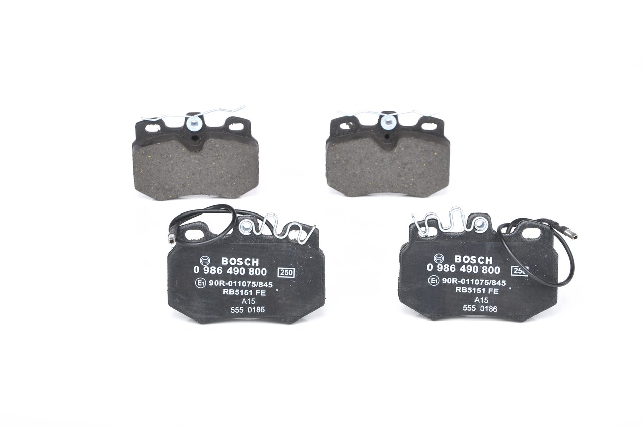 BOSCH Jarrupalat, levyjarru 0 986 490 800