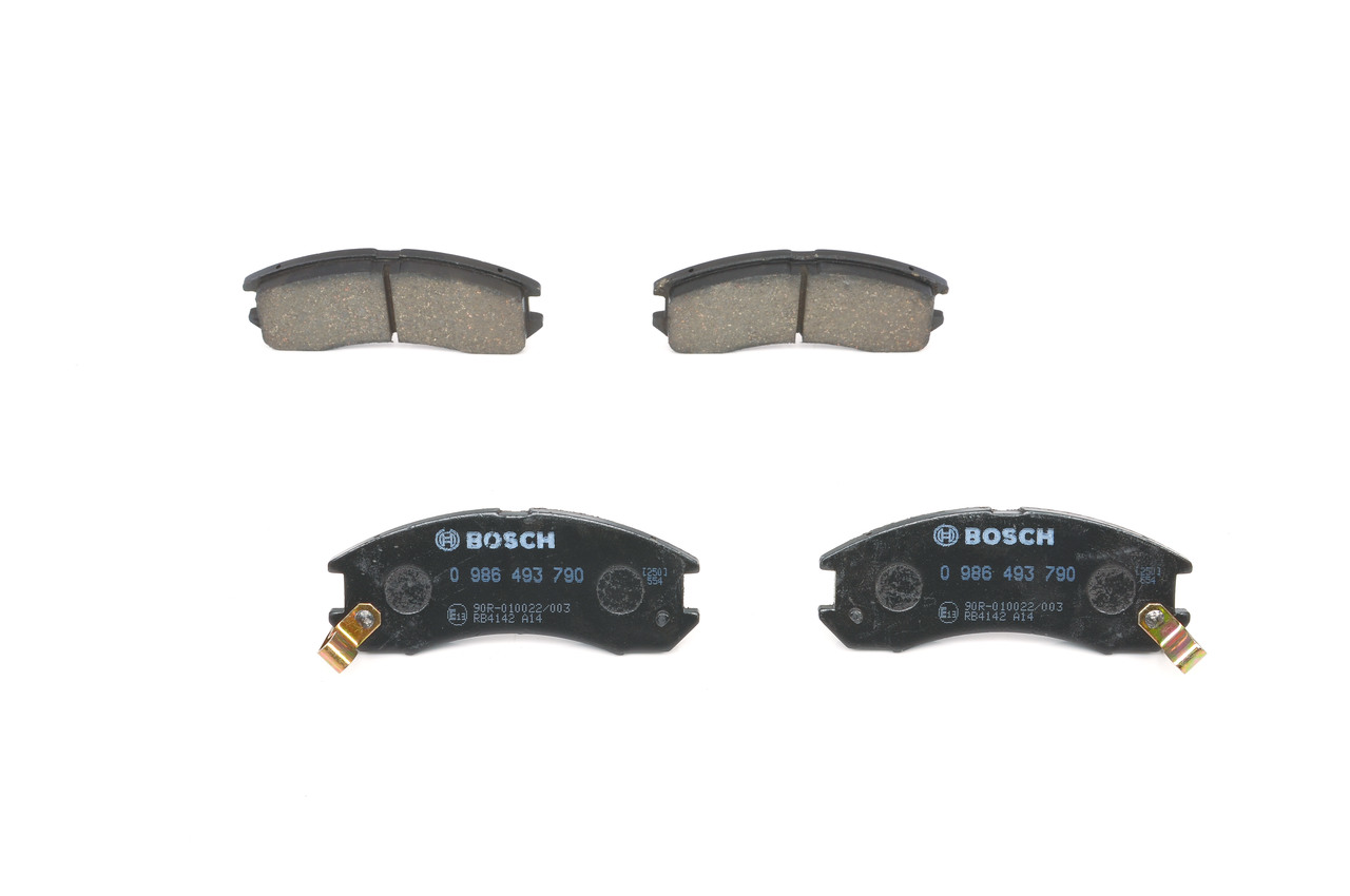 BOSCH Pastilhas de travão 0 986 493 790