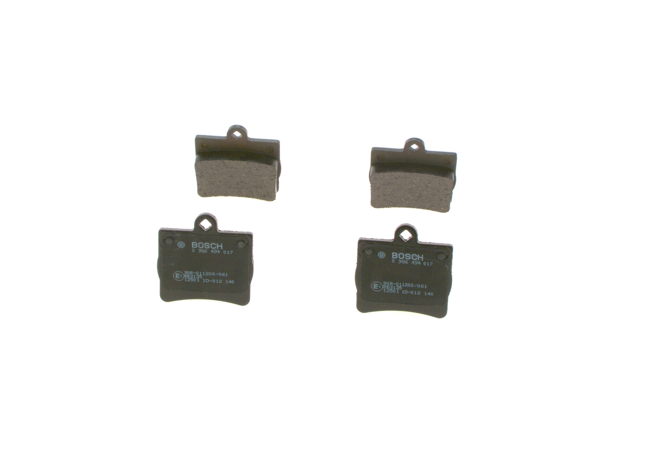 BOSCH Bremseklosser 0 986 494 017
