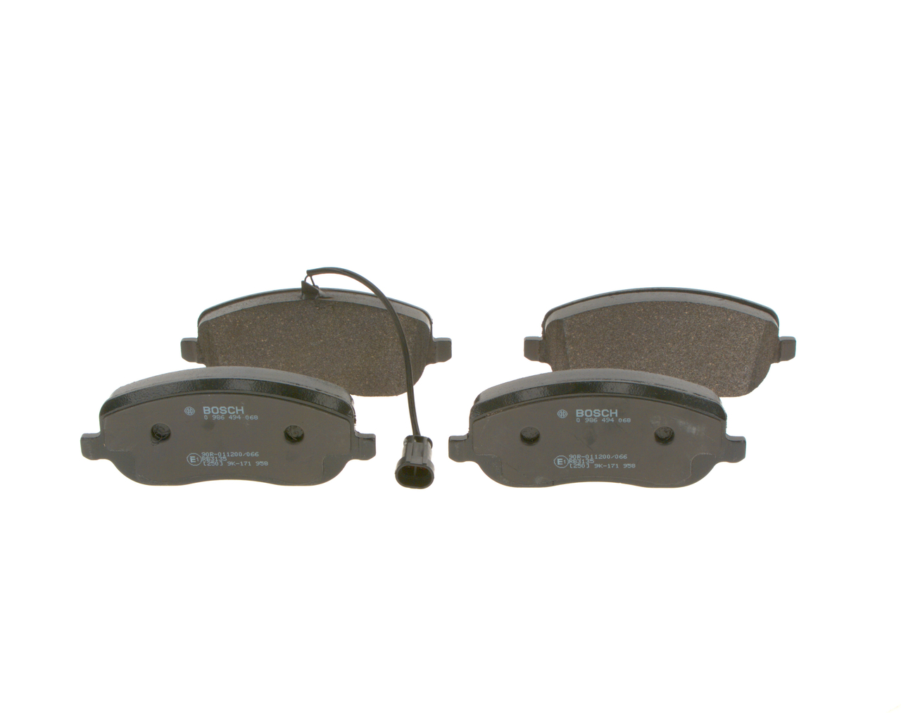 BOSCH Kit pastiglie freni 0 986 494 068
