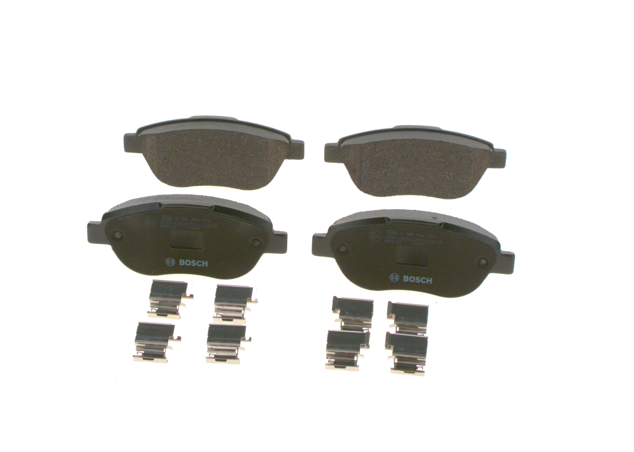BOSCH Plaquettes de frein 0 986 494 074