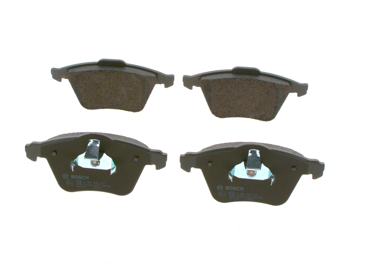 BOSCH 0 986 494 077 VOLVO S40 Jarrupalat
