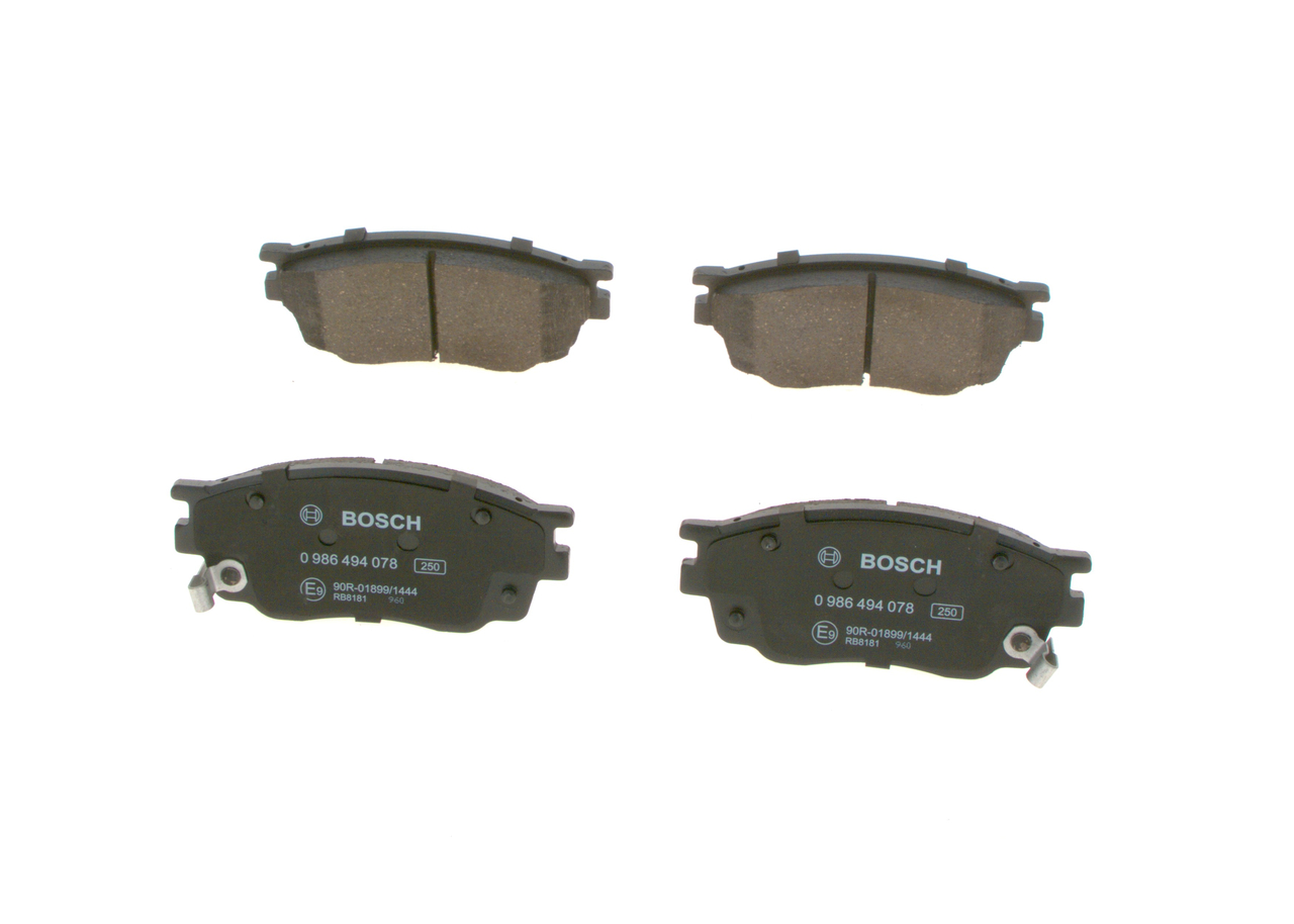 BOSCH 0 986 494 078 bremseklosser Mazda 6 GG Sedan