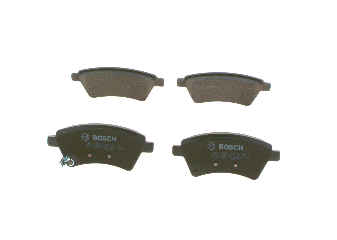 BOSCH Bremsbeläge 0 986 494 129