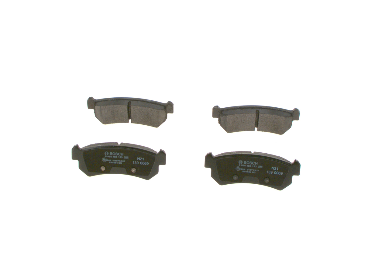 Acheter BOSCH Plaquettes de frein 0 986 494 133