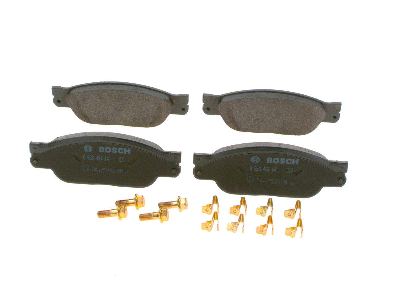 BOSCH Plaquettes de frein 0 986 494 141