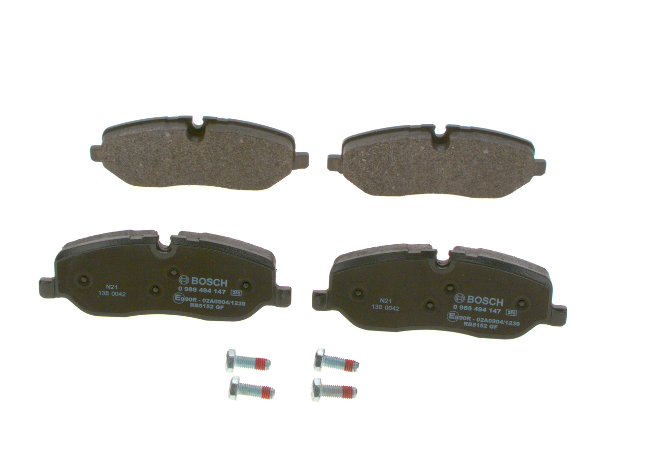 BOSCH Juego de pastillas de freno 0 986 494 147