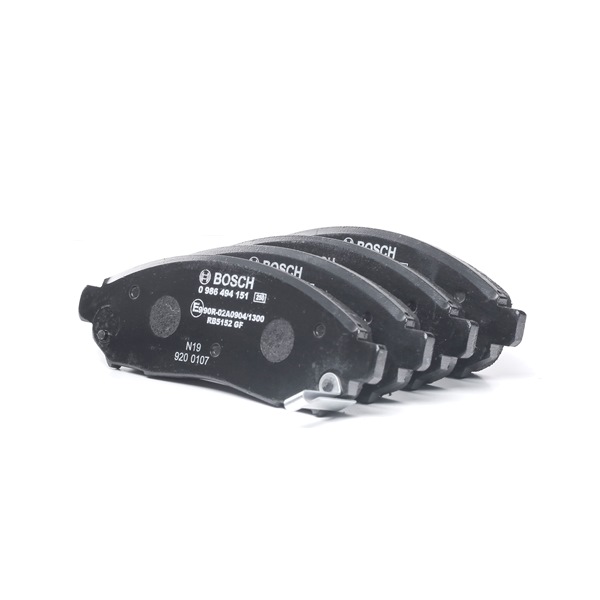 BOSCH 0 986 494 151 NISSAN PATHFINDER Bremseklosser pris