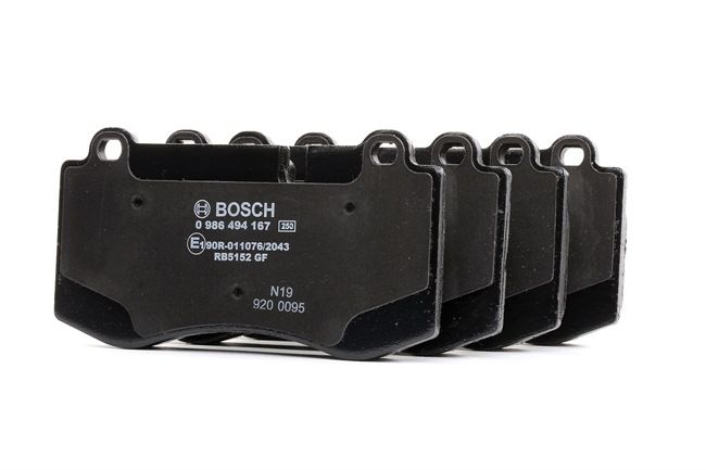 BOSCH Juego de pastillas de freno 0 986 494 167