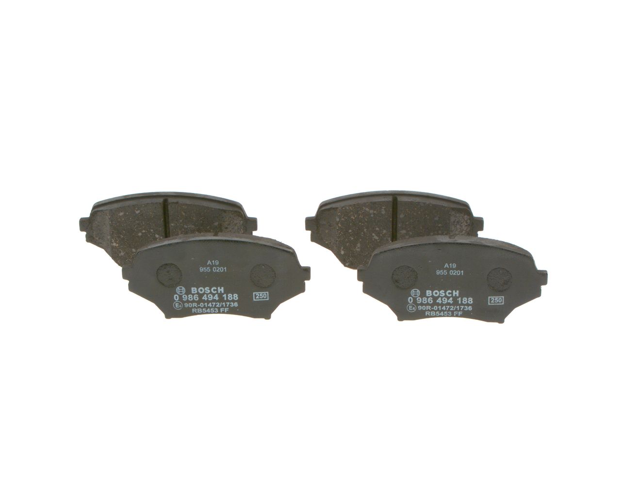 BOSCH 0986494188 Plaquette de frein Mazda MX-5 2012
