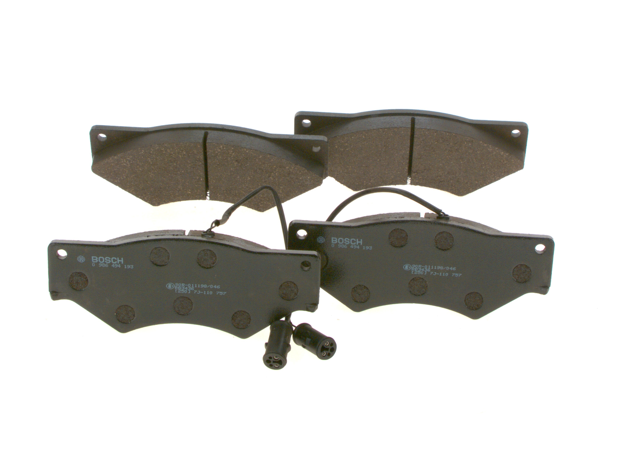 Acheter BOSCH Plaquettes de frein 0 986 494 193