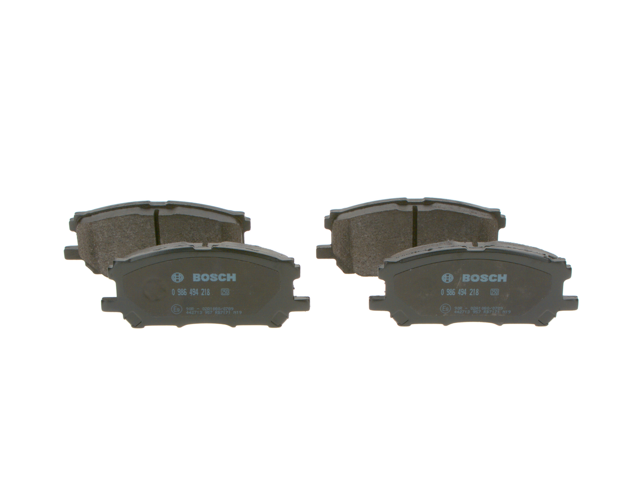BOSCH Bremsbeläge 0 986 494 218