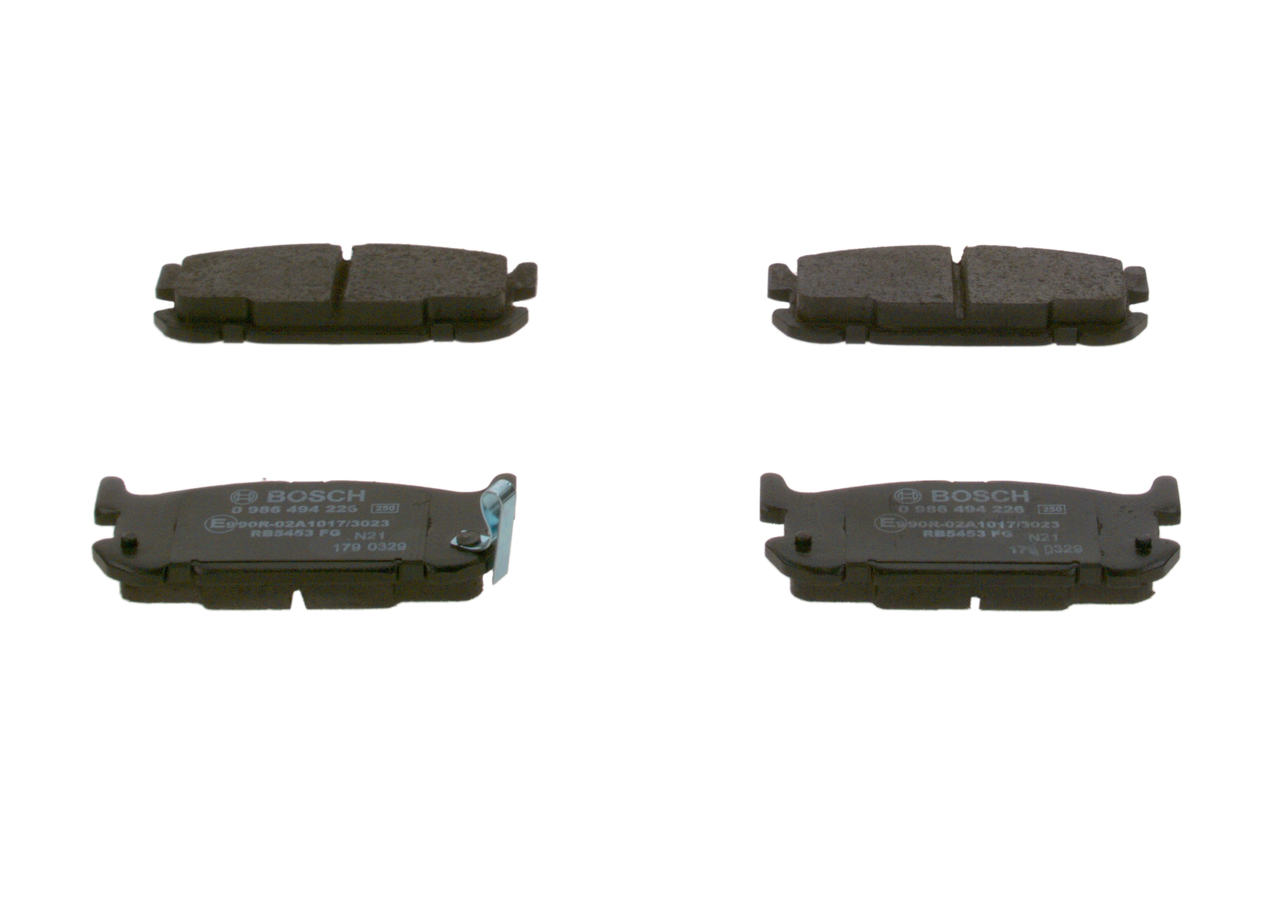 BOSCH Juego de pastillas de freno 0 986 494 226