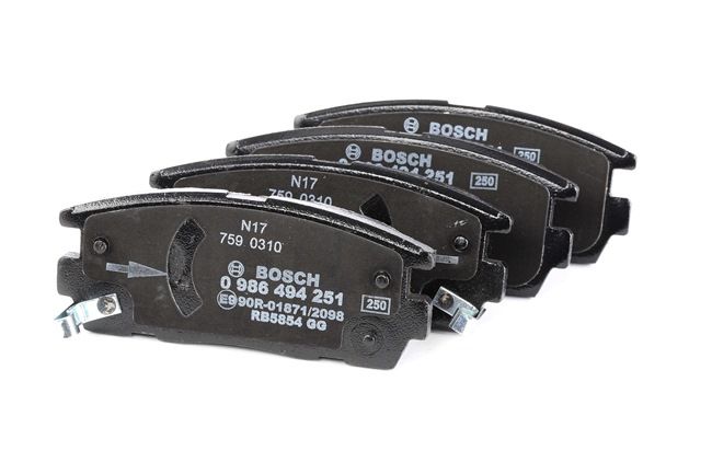 BOSCH 0 986 494 251 Komplet zavornih oblog, ploscne (kolutne) zavore OPEL ANTARA