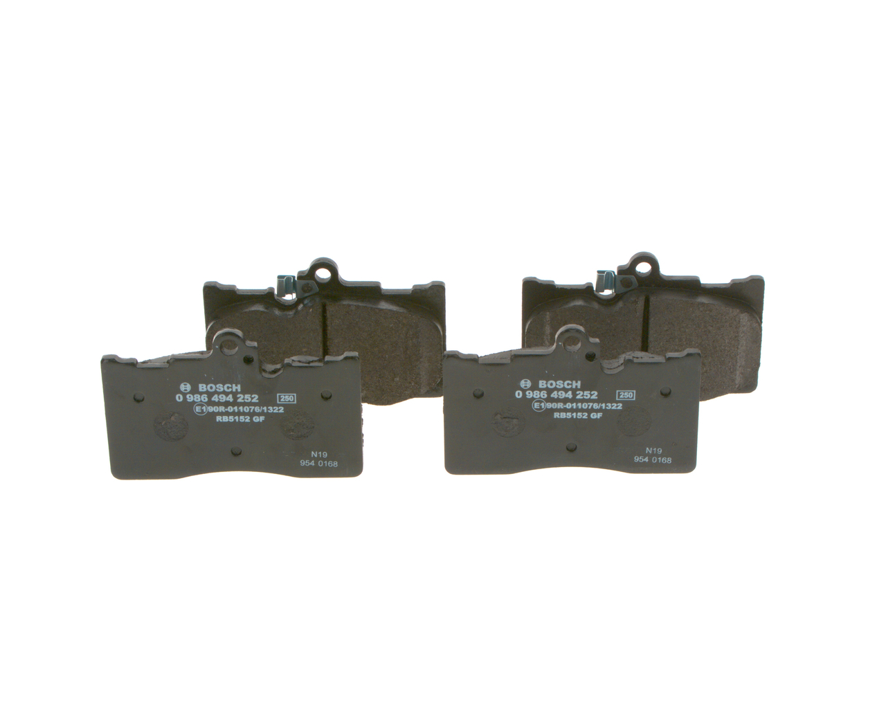 BOSCH Pastilhas de travão 0 986 494 252