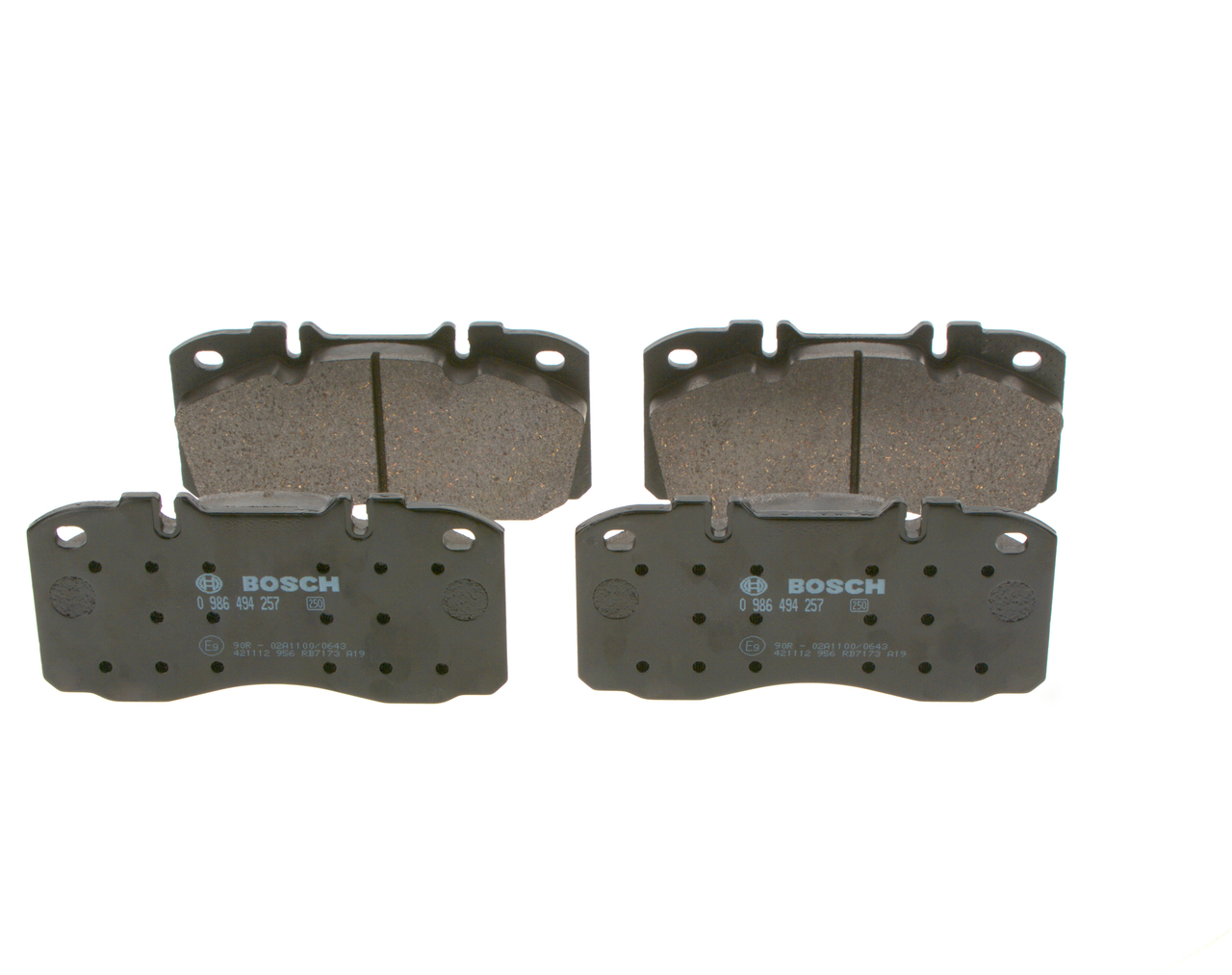 BOSCH 0 986 494 257 IVECO Jarrupalat