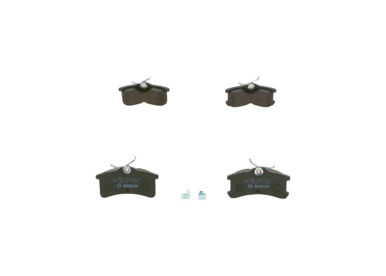 BOSCH Bremseklosser 0 986 494 274