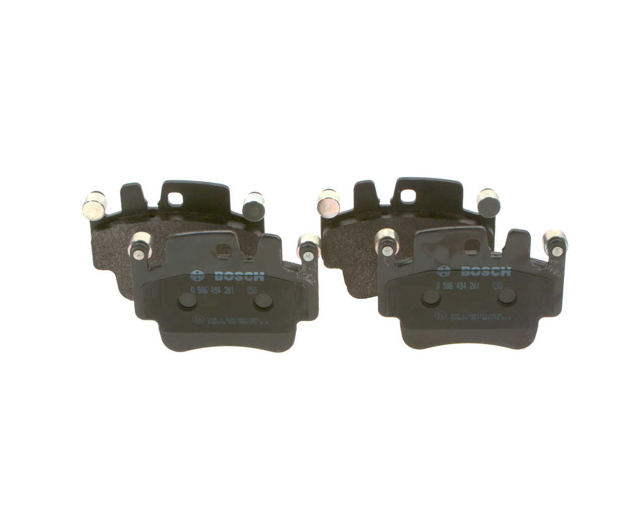 BOSCH 0 986 494 281 bremseklosser Porsche 911 996 Cabrio