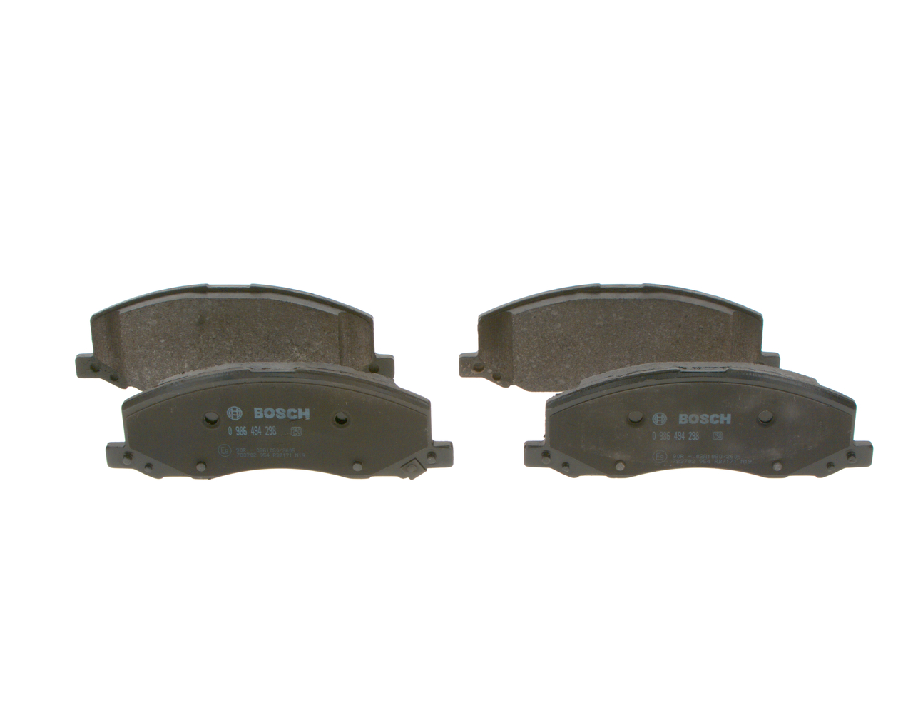 BOSCH Jarrupalat, levyjarru 0 986 494 298