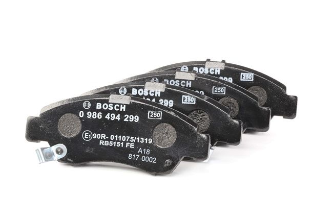 BOSCH 0 986 494 299 genuine Honda Civic VI brake pads rear and front price