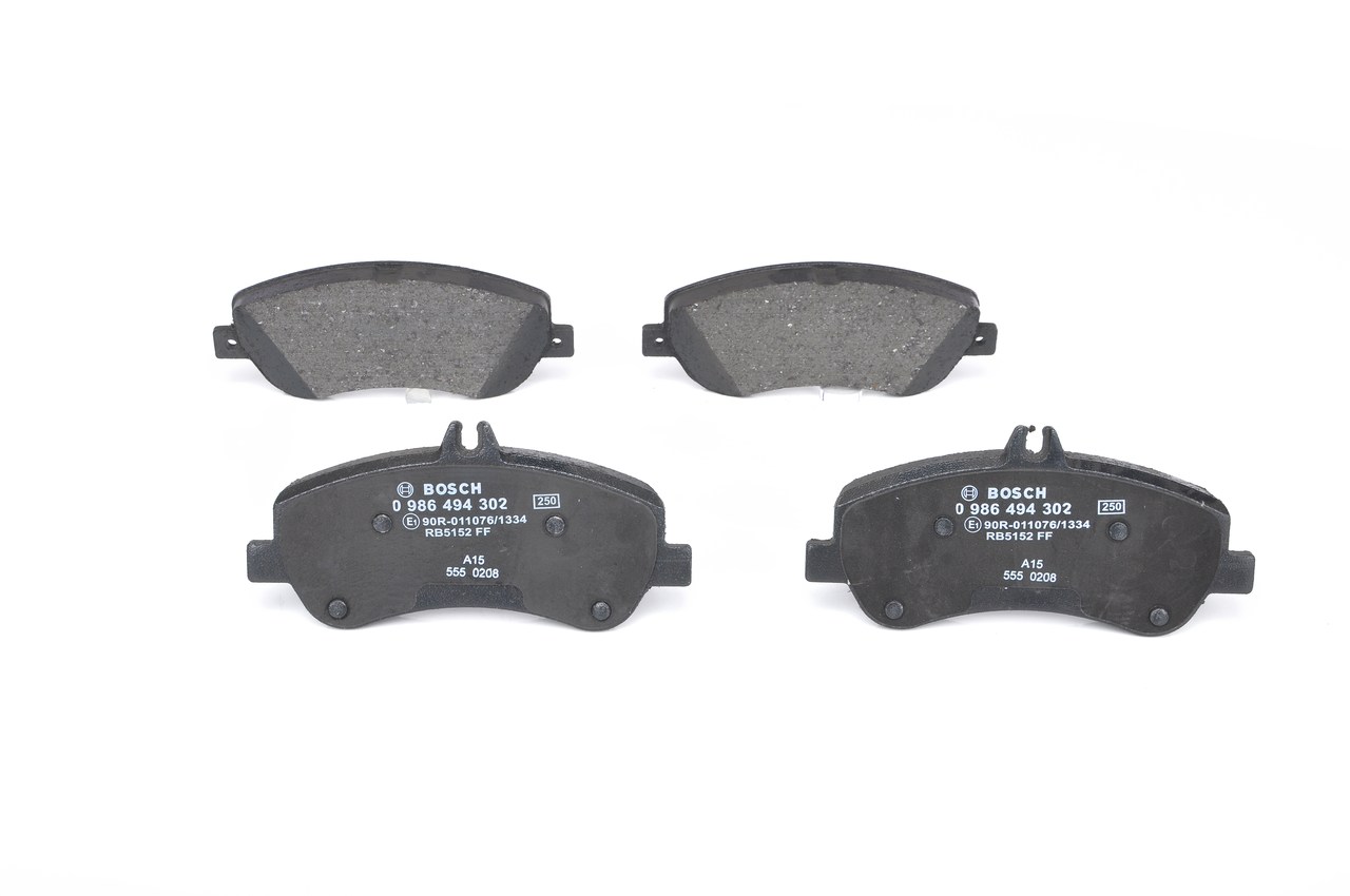 A0074206620 OE BOSCH Pastilhas de travão 0 986 494 302