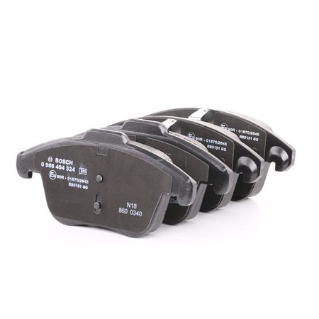 BOSCH 0 986 494 324 Pastilhas de travão PEUGEOT 5008 original