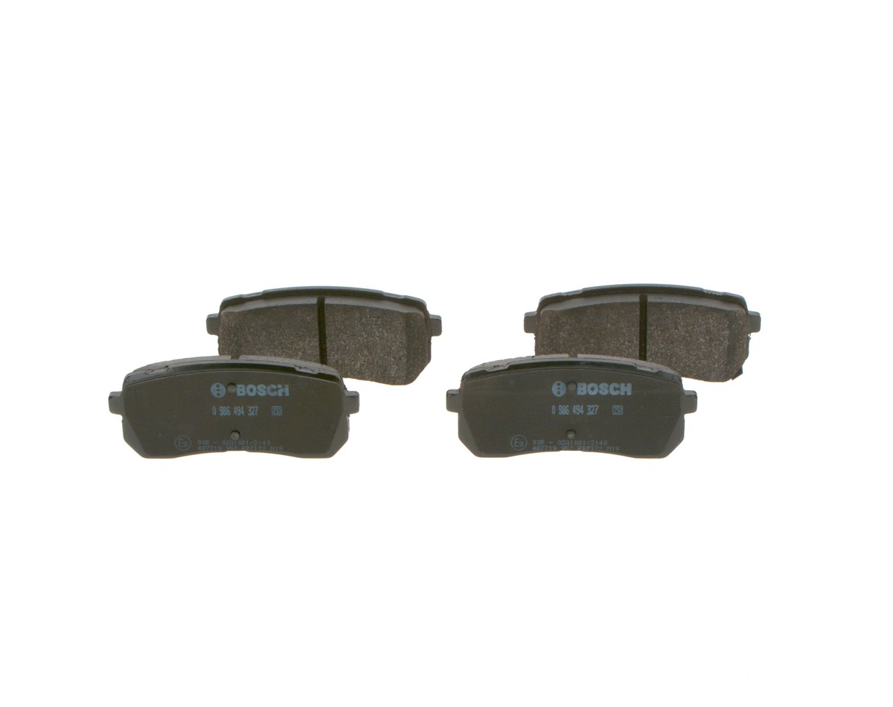 BOSCH 58302A9A00 Bromsbelägg