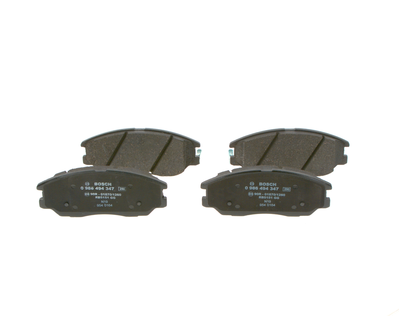BOSCH Bremsbeläge 0 986 494 347