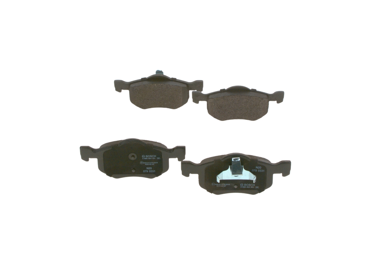 BOSCH Jarrupalat, levyjarru 0 986 494 361