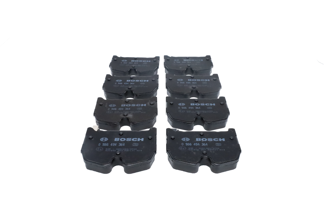 BOSCH Kit pastiglie freni 0 986 494 364