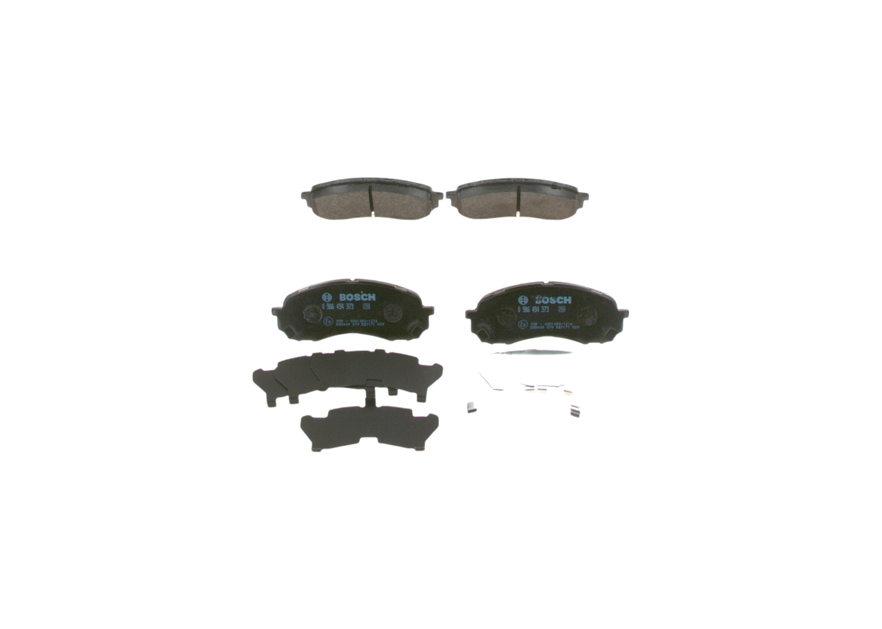 BOSCH Bromsbelägg 0 986 494 373