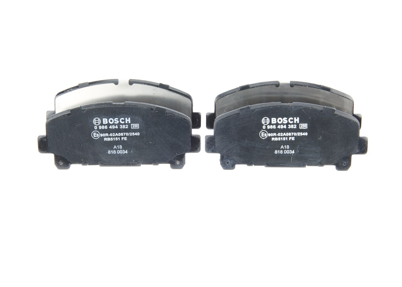 BOSCH Remblokken 0 986 494 382