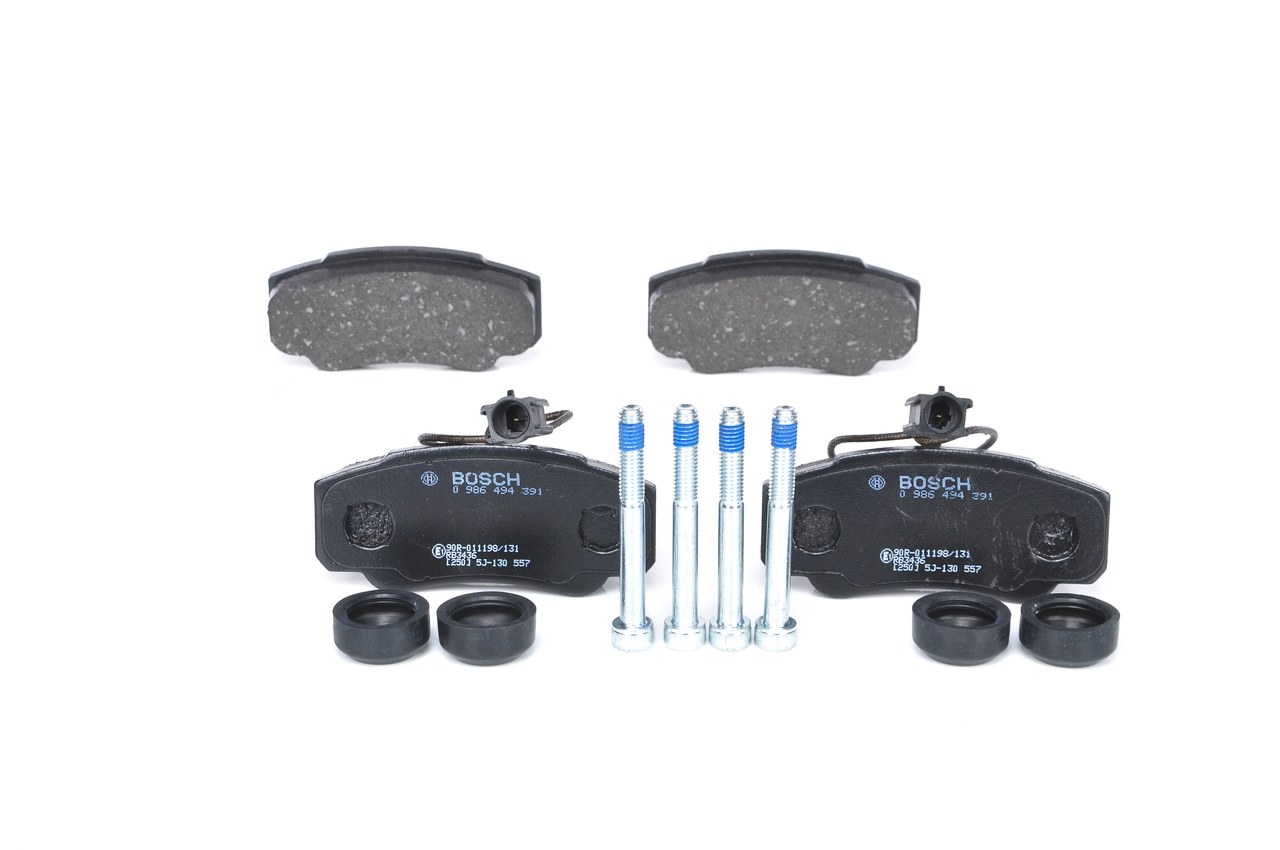 BOSCH Plaquettes de frein 0 986 494 391