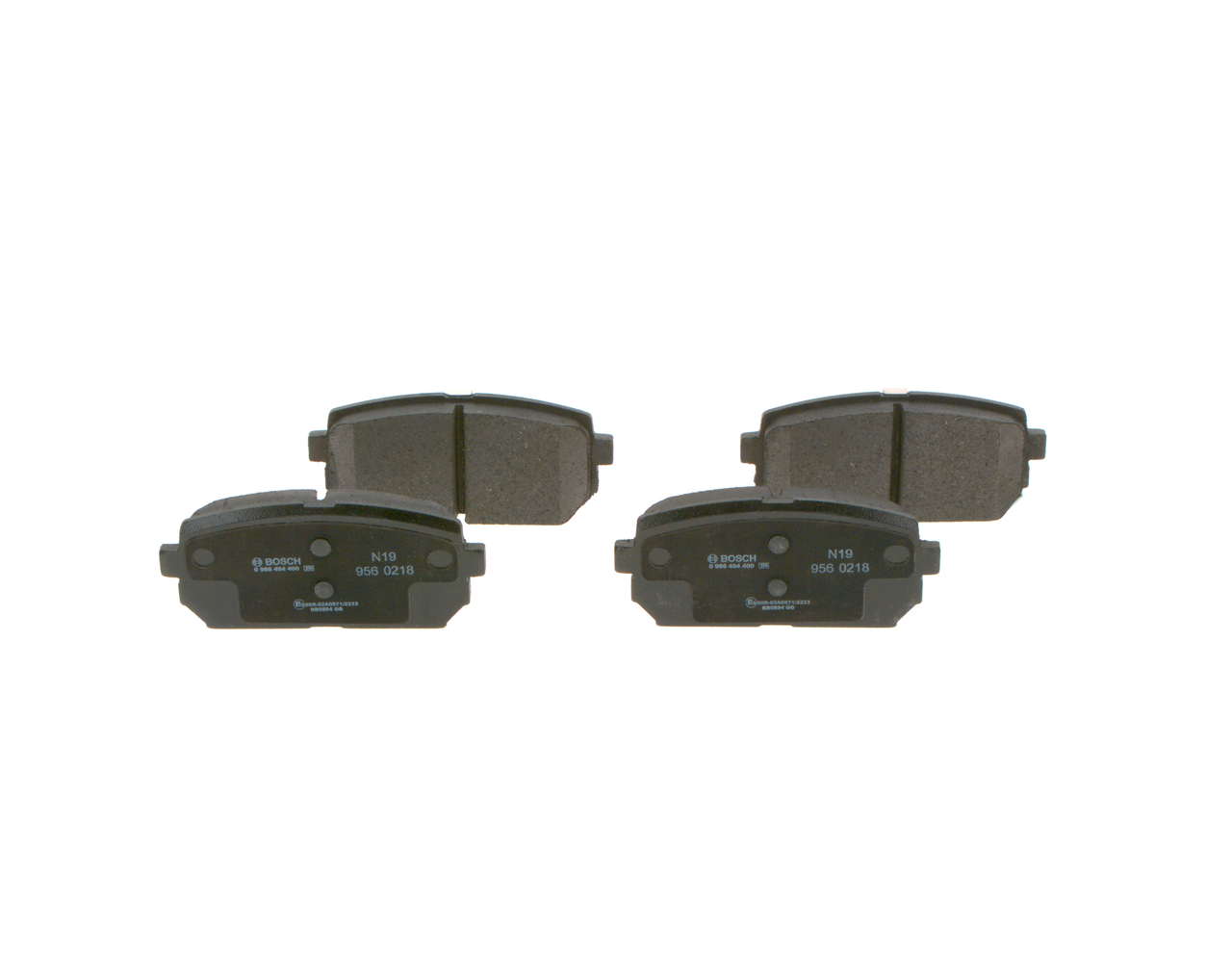 583021DE00 OE BOSCH Plaquettes de frein 0 986 494 400