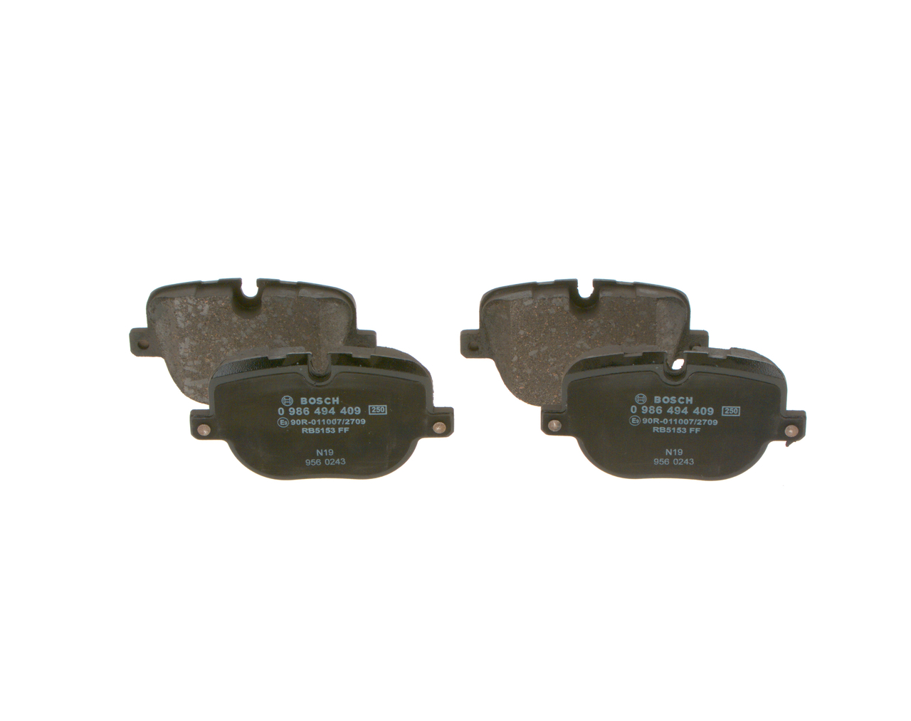 BOSCH Juego de pastillas de freno 0 986 494 409