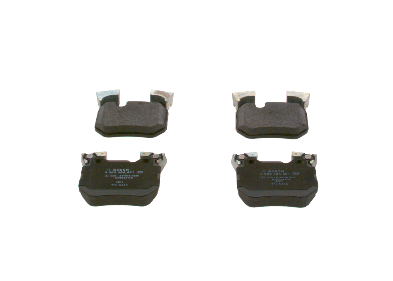 BOSCH Jarrupalat, levyjarru 0 986 494 421