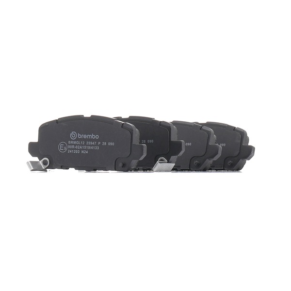 BREMBO P 28 090 bromsbelägg Honda Accord IX