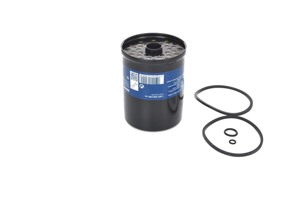 Brandstoffilter BOSCH 1 457 434 220 geschikt voor VOLKSWAGEN, BMW, MERCEDES-BENZ, OPEL, FORD goedkope
