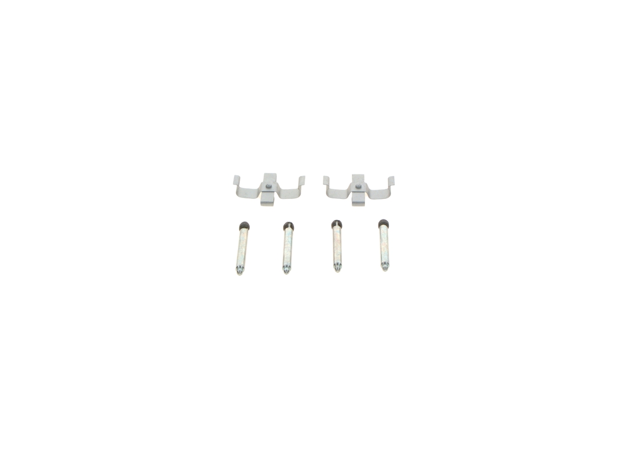 BOSCH 1 987 474 180 Zubehörsatz, Scheibenbremsbelag Mercedes 190 E E 2.5-16 Evolution II Benzin 235 PS 1990