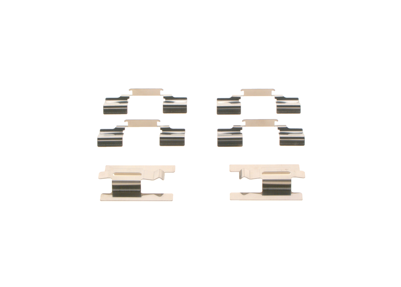 BOSCH 1 987 474 355 Accessory kit, disc brake pads VOLVO 740 Saloon (744) 2.3 GLE Petrol 140 hp 1985 price