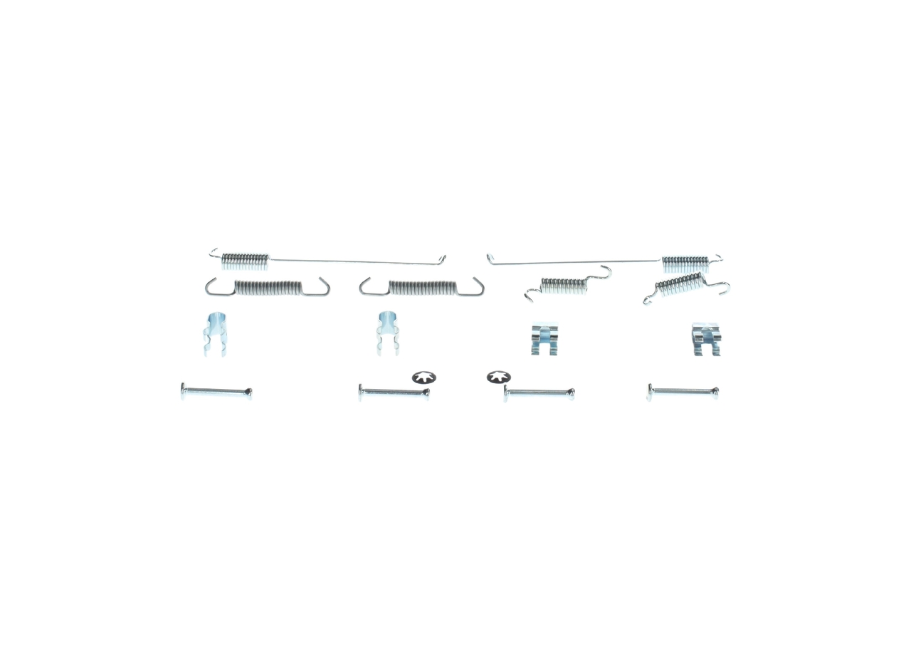 BOSCH 1 987 475 219 Zubehörsatz, Feststellbremsbacken FIAT PANDA (169) 1.3 D Multijet 4x4 (169.AXC2A) Diesel 70 PS 2009