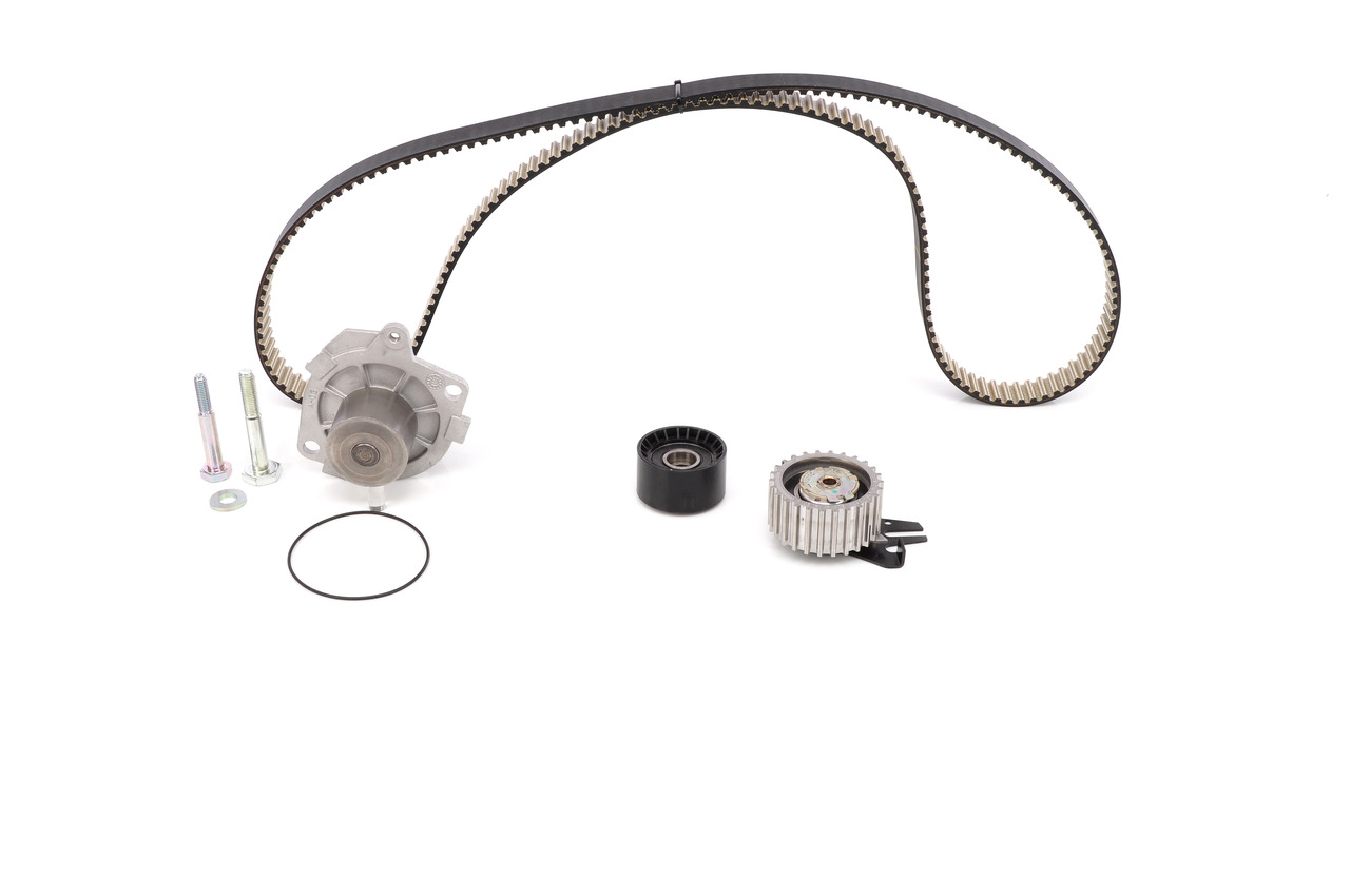 BOSCH 1 987 948 745 Vandens siurblio ir paskirstymo diržo komplektas FIAT Grande Punto Hatchback (199) 1.9 D Multijet dyzelinas 130 AG 2024
