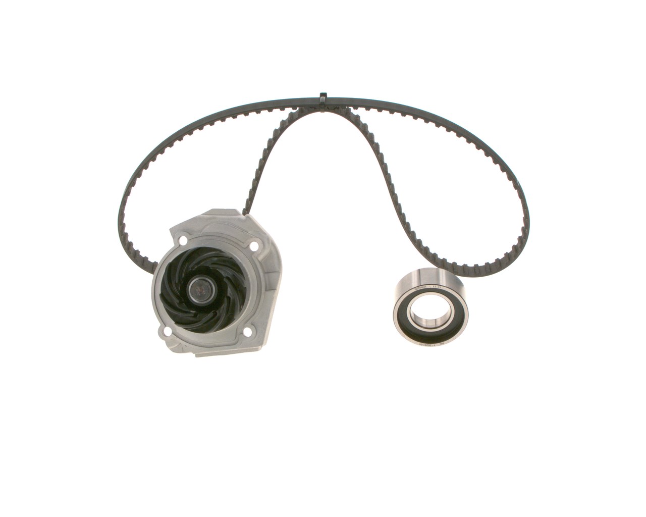 BOSCH 1987948796 Bomba de agua + kit de distribución Fiat originales